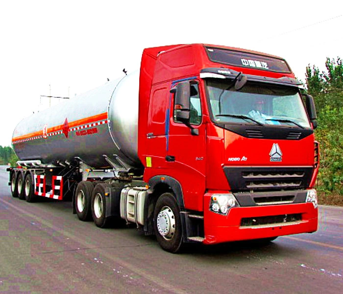 40-60CBM heavy truck trailer/ CNG tanker trailer/ LNG tank trailer/ LPG Tank Trailer