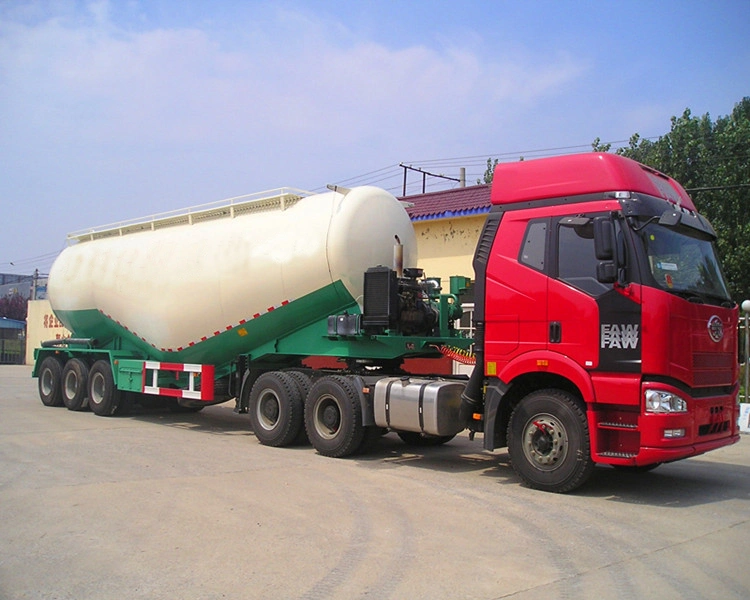 Forever 30m3 45m3 60m3 Bulk Bulk Cement Tank Semi Trailer 3 Axles 45m3 Silo Tanker Bulk Cement Semi Truck Trailer