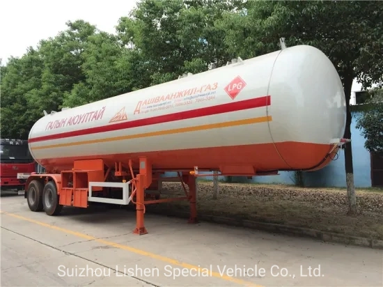 2 Axles 40000L Gas LPG Tank Semi Trailer