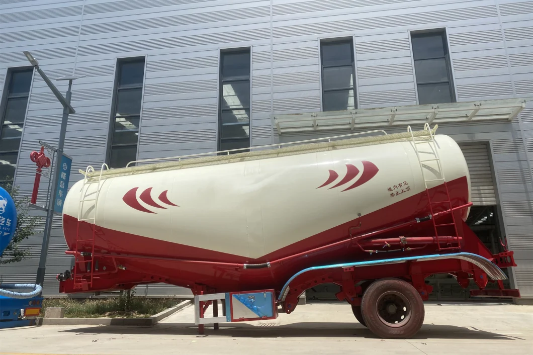 Vehicle Master 30-60 Cbm 3axles Powder Bulk Cement Tanker Trailer