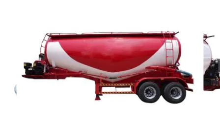 Полуприцеп-цистерна для перевозки цемента для сыпучих грузов. Высококачественная цистерна для перевозки порошковых грузов на продажу.